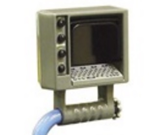 Image of P374 Console with Qwerty keyboard, Intrinsically safe pipe inspection camera system.